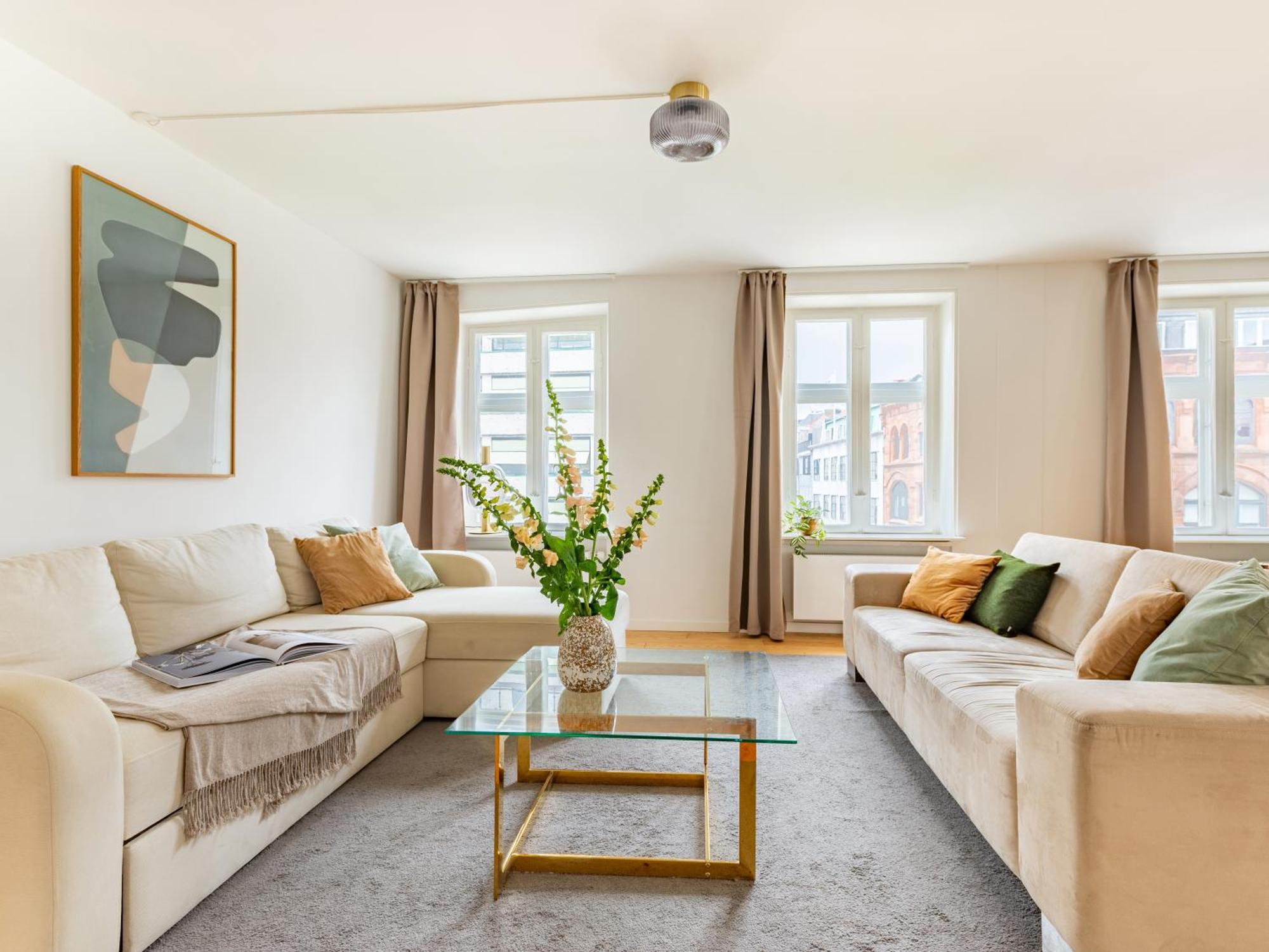 Sanders Regent - Chic Three-Bedroom Apartment Near Central Square コペンハーゲン エクステリア 写真